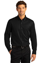 Load image into Gallery viewer, Port Authority® Long Sleeve SuperPro React™ Twill Shirt NCH Logo
