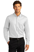 Load image into Gallery viewer, Port Authority® Long Sleeve SuperPro React™ Twill Shirt NCH Logo