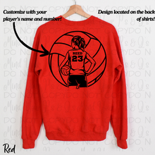 Load image into Gallery viewer, Custom Volleyball Player