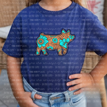 Load image into Gallery viewer, Leather Flower Animals
