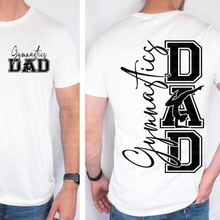 Load image into Gallery viewer, Gymnastics Dad Girl (Back Design)