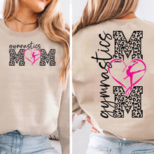 Load image into Gallery viewer, Gymnastics Mom Pink/Leopard Girl (Back Design)