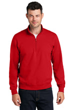 Load image into Gallery viewer, Port & Company® Fan Favorite™ Fleece 1/4-Zip Pullover Sweatshirt NCH Logo