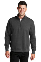 Load image into Gallery viewer, Port & Company® Fan Favorite™ Fleece 1/4-Zip Pullover Sweatshirt NCH Logo