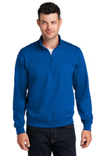 Load image into Gallery viewer, Port & Company® Fan Favorite™ Fleece 1/4-Zip Pullover Sweatshirt NCH Logo