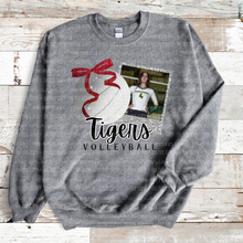 Load image into Gallery viewer, Custom Red Volleyball Photo Frame