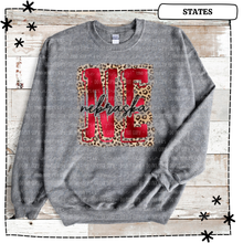 Load image into Gallery viewer, Nebraska Leopard Foil Cutout