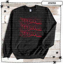 Load image into Gallery viewer, Nebraska Wavy Retro Fade
