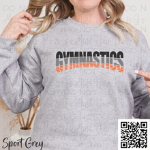 Load image into Gallery viewer, Gymnastics Orange/Gray