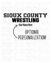 Load image into Gallery viewer, Sioux County Wrestling Tumbler