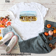 Load image into Gallery viewer, Wyoming-Ride for the Brand Tee