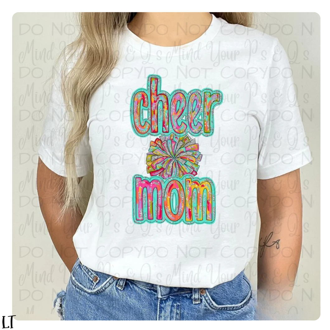 Cheer Mom Colorful