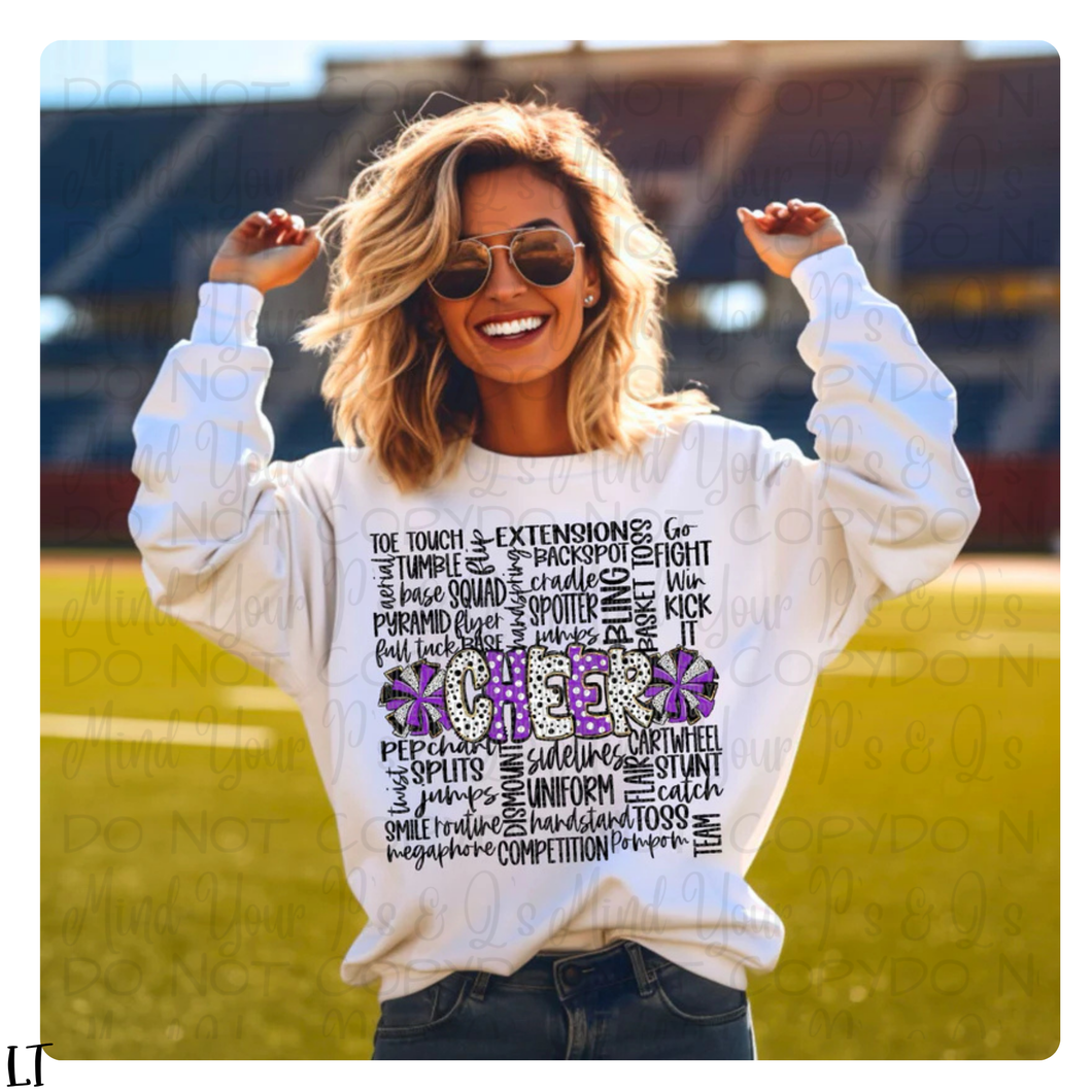 Cheer Typography