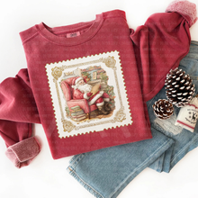 Load image into Gallery viewer, Santa Postage Stamp
