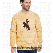 Load image into Gallery viewer, Brown Bucking Horse
