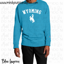 Load image into Gallery viewer, White Wyoming Crew
