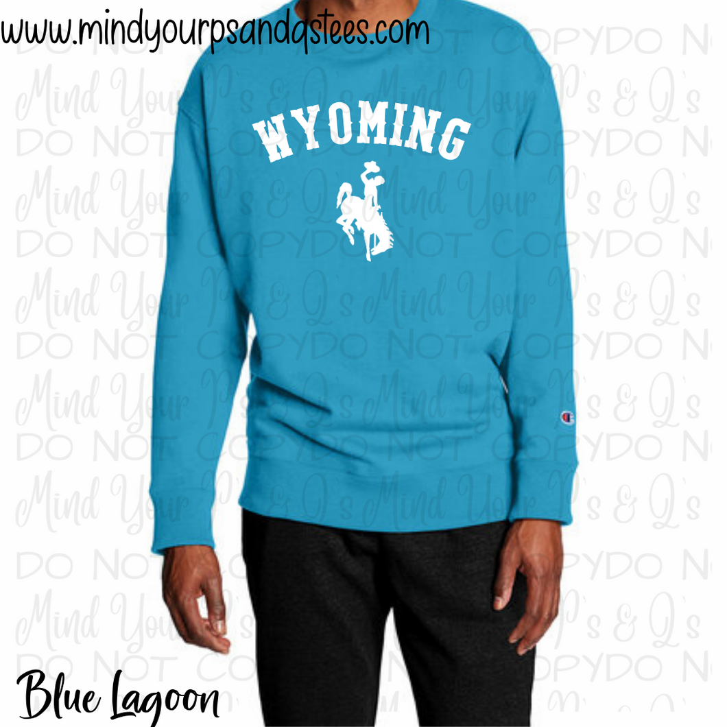 White Wyoming Crew