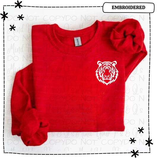 Tigers Embroidered Sweatshirt