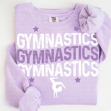 Load image into Gallery viewer, Purple/White Gymnastics
