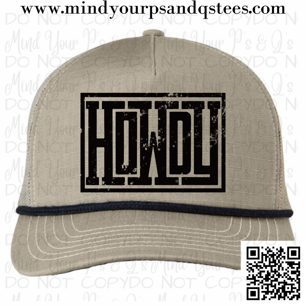Pre-Order Howdy Cap