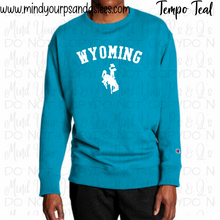 Load image into Gallery viewer, White Wyoming Crew
