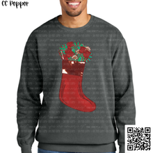 Load image into Gallery viewer, Turquoise Stocking
