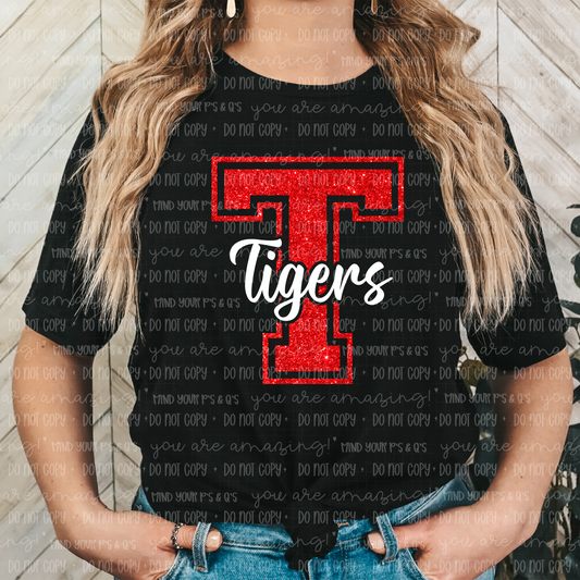 T Tigers Glitter