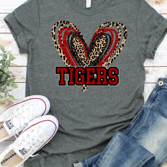 Tigers Leopard Heart