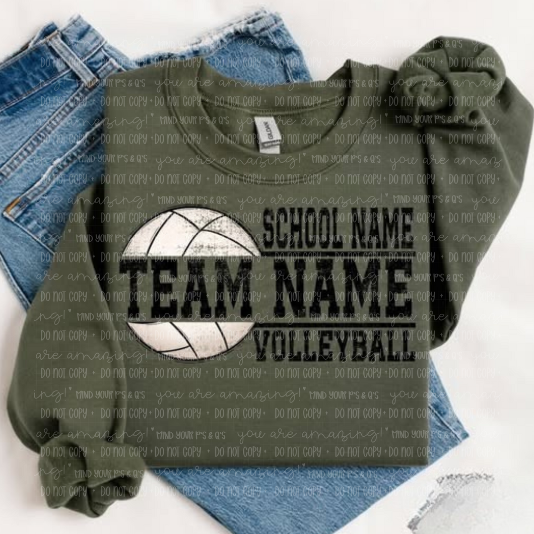 Custom School and Team Name