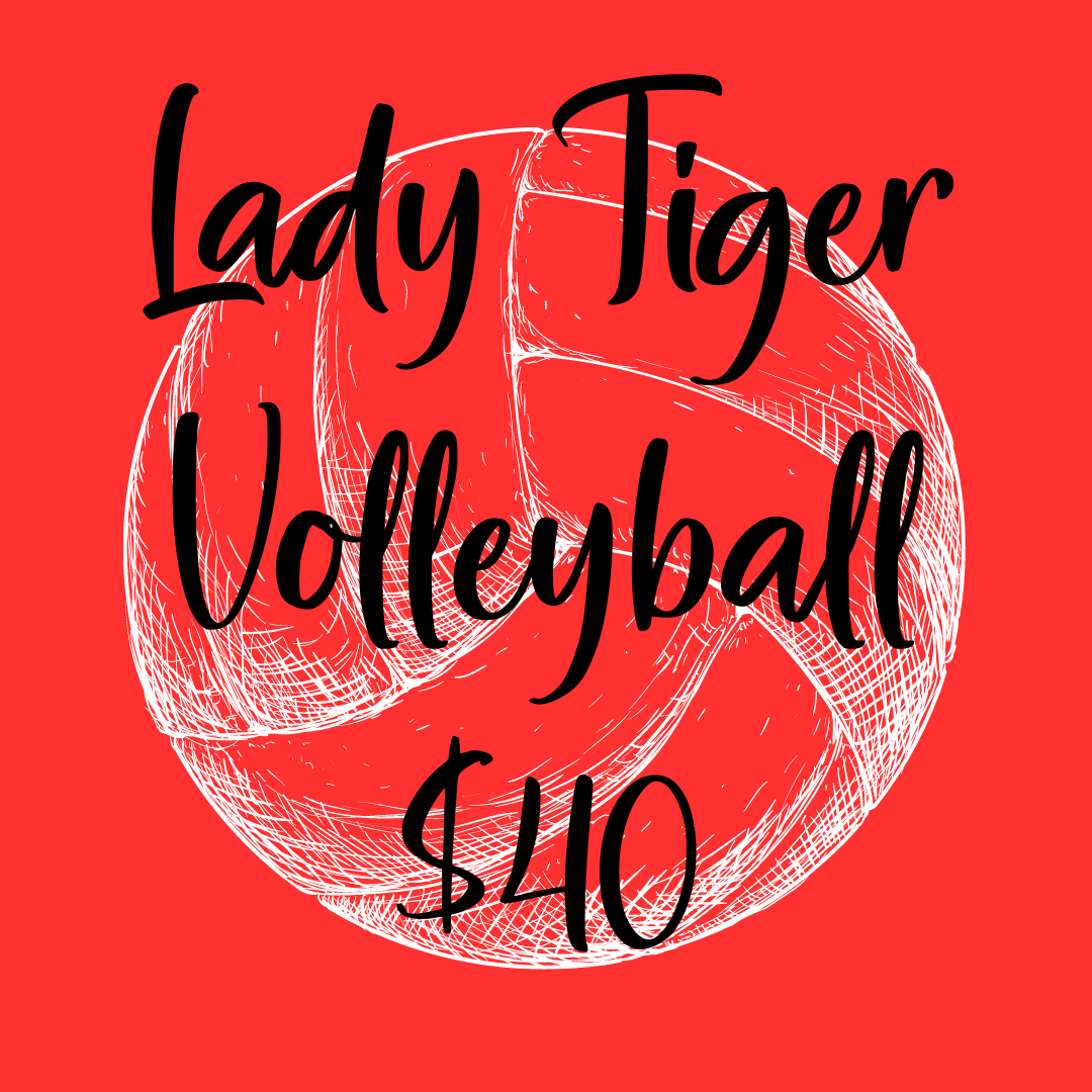 $40 Tiger Volleyball Donation