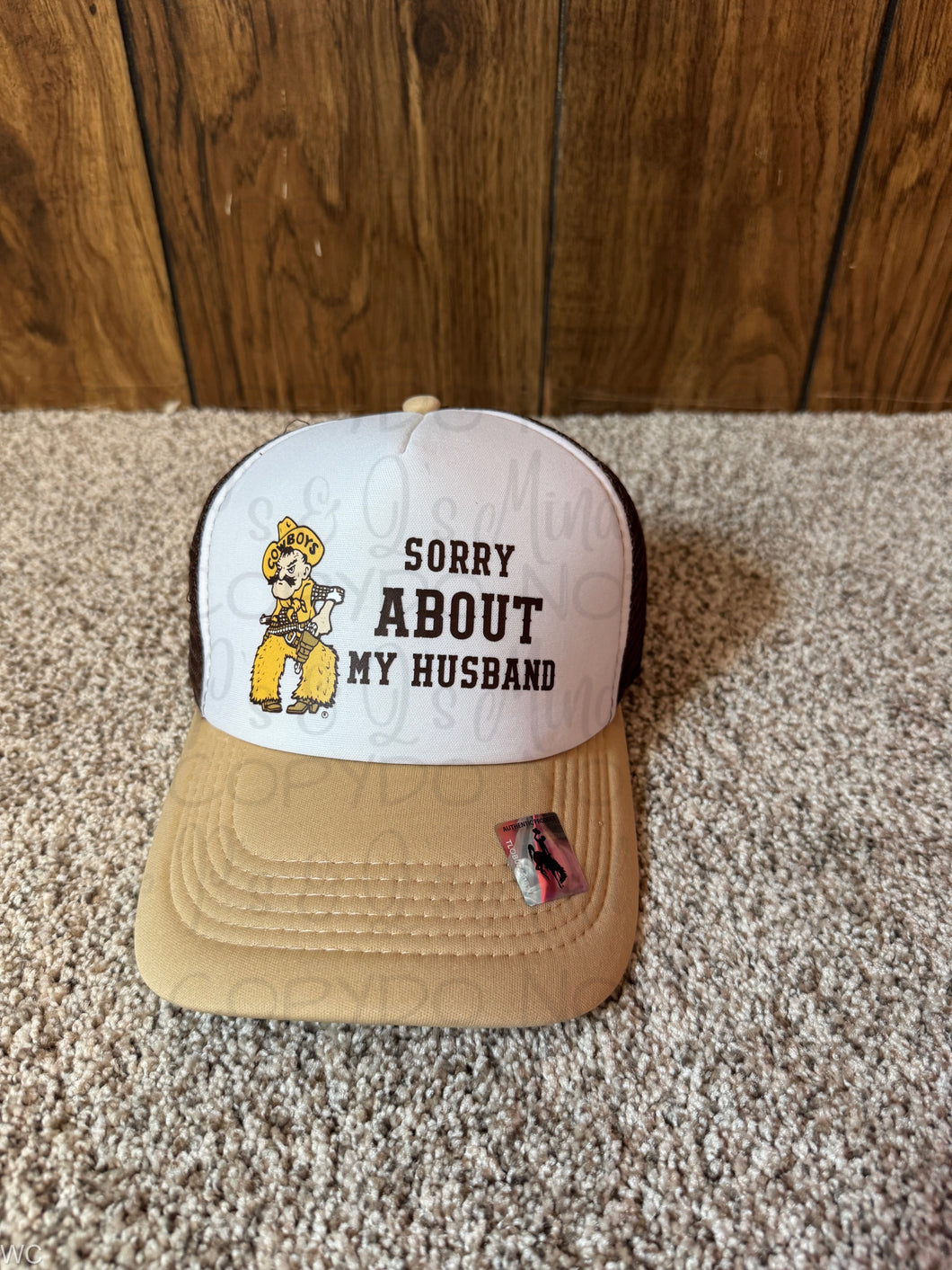 Sorry About My Husband Cap