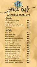 Load image into Gallery viewer, Wyoming Cowboys Gold Background
