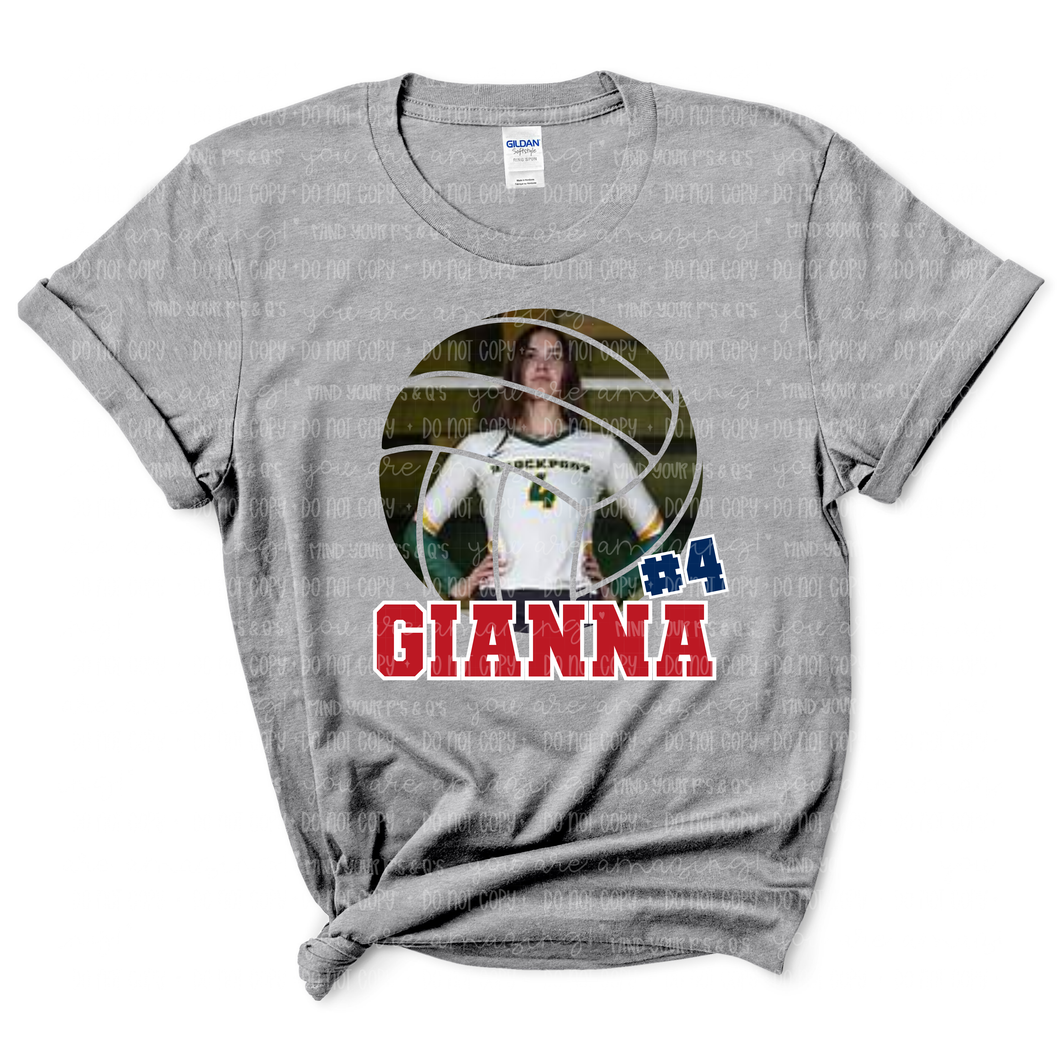 Custom Volleyball Name/Number/Photo