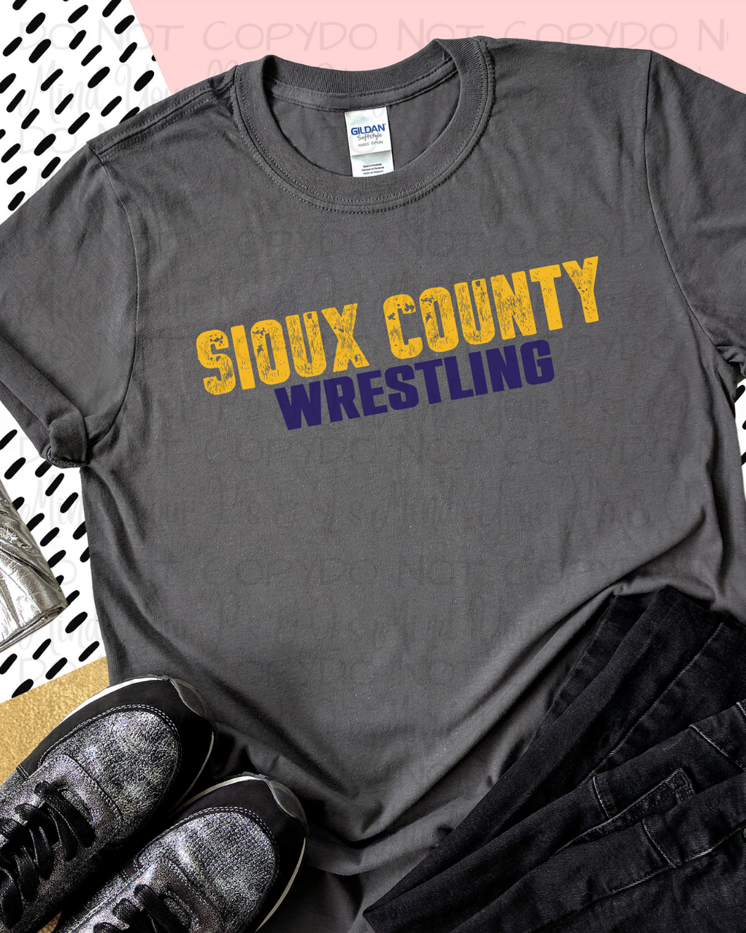 Sioux County Wrestling Distressed