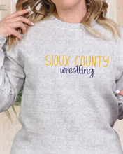 Load image into Gallery viewer, Sioux County Wrestling Horizontal Design 1
