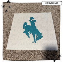 Load image into Gallery viewer, Turquoise Bucking Horse
