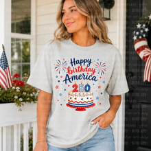 Load image into Gallery viewer, Happy Birthday America Cake
