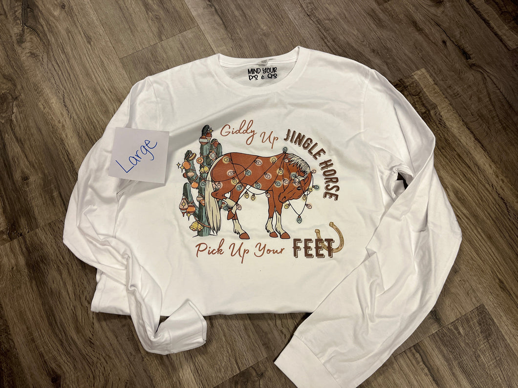 Giddy Up Jingle Horse-Large
