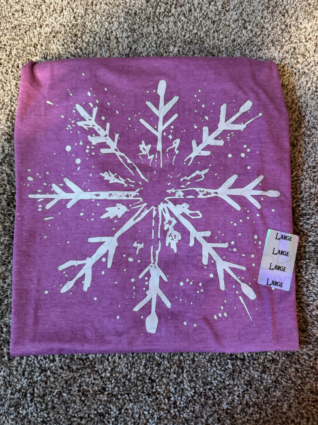 Large - Snowflake Tee