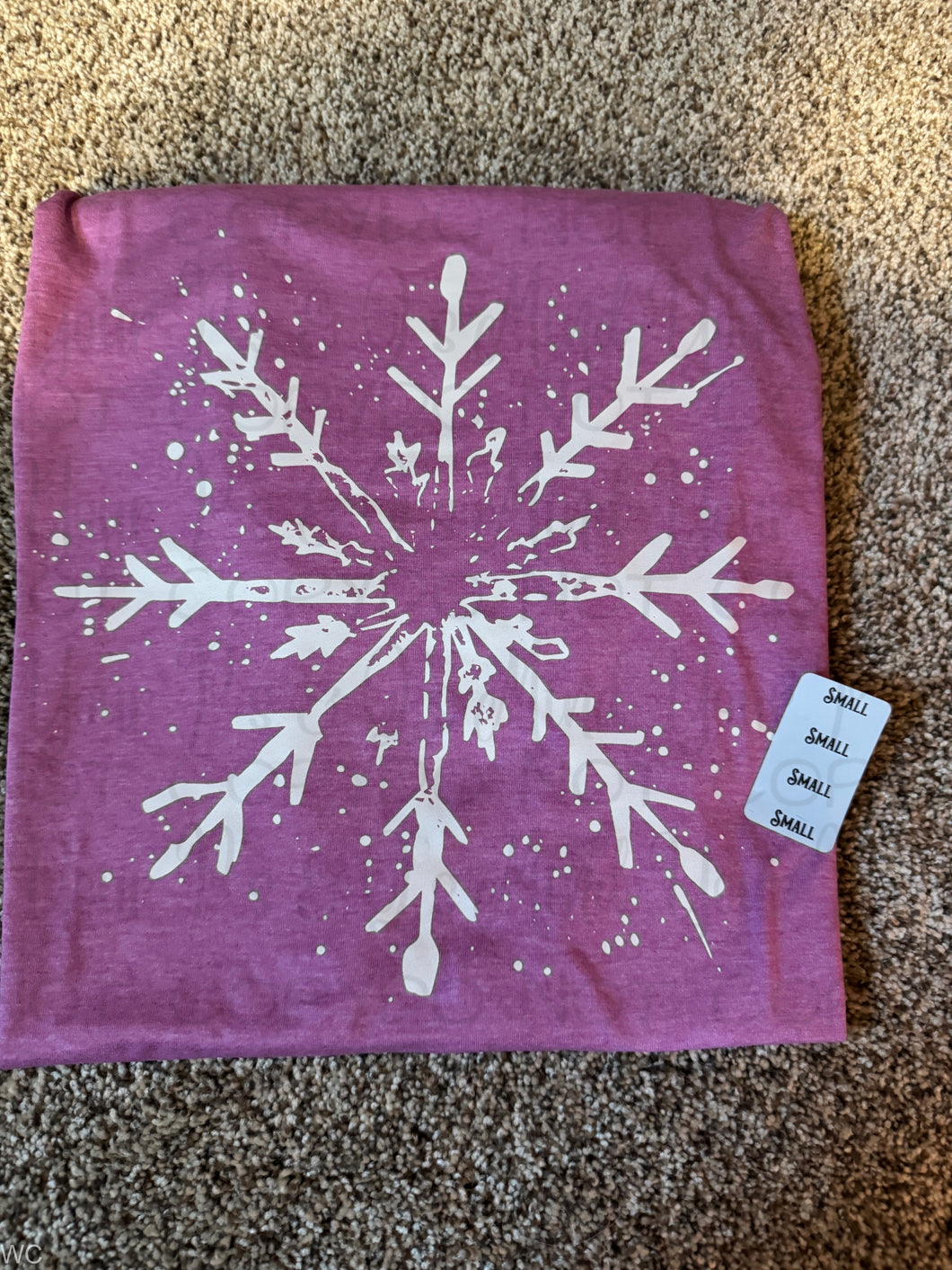Small - Snowflake Tee