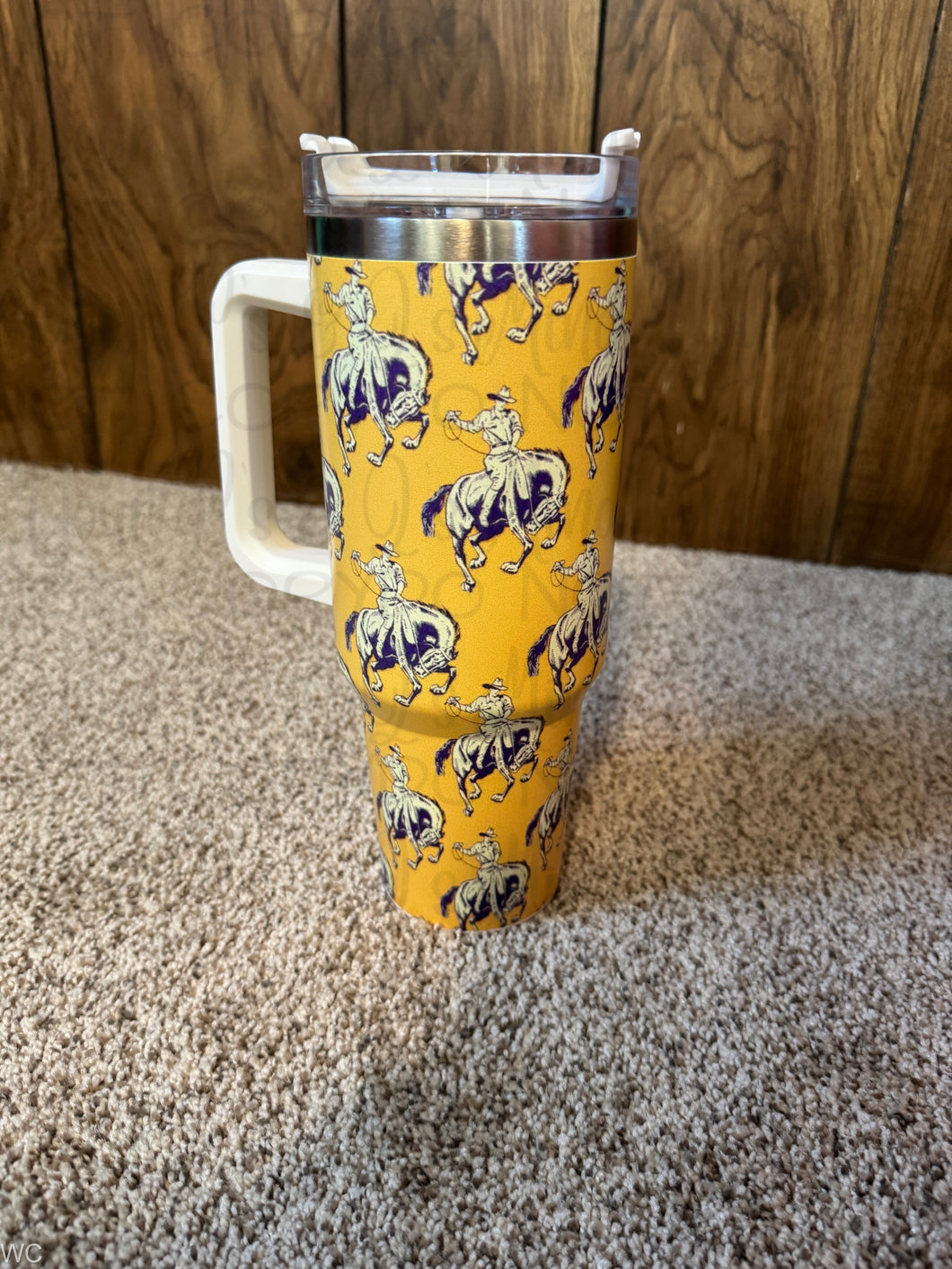 Yellow Bronc Tumbler