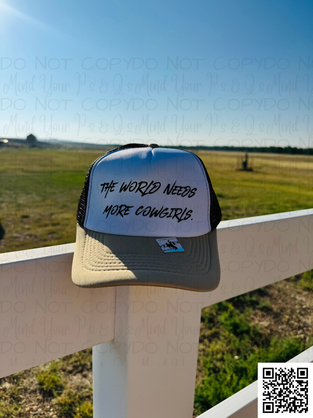 Pre-Order The World Needs More Cowgirls Cap