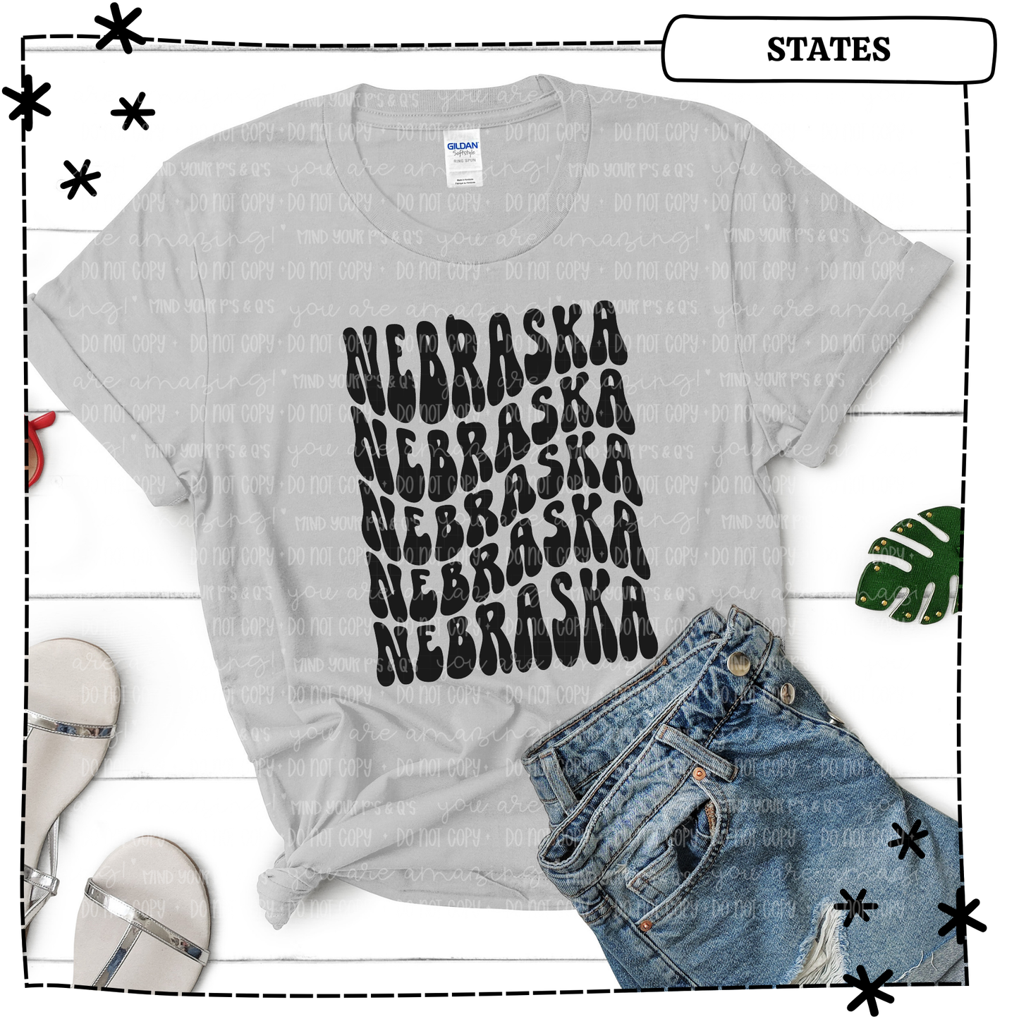 Nebraska Groovy Wavy Black