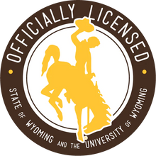 Load image into Gallery viewer, Groovy Wyoming Cowboys on Leopard
