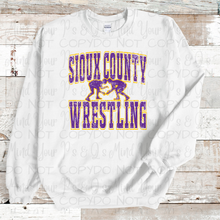 Load image into Gallery viewer, Sioux County Wrestling Distressed
