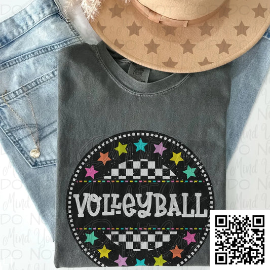 Colorful Volleyball