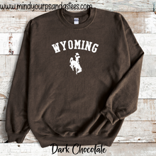 Load image into Gallery viewer, White Wyoming Crew
