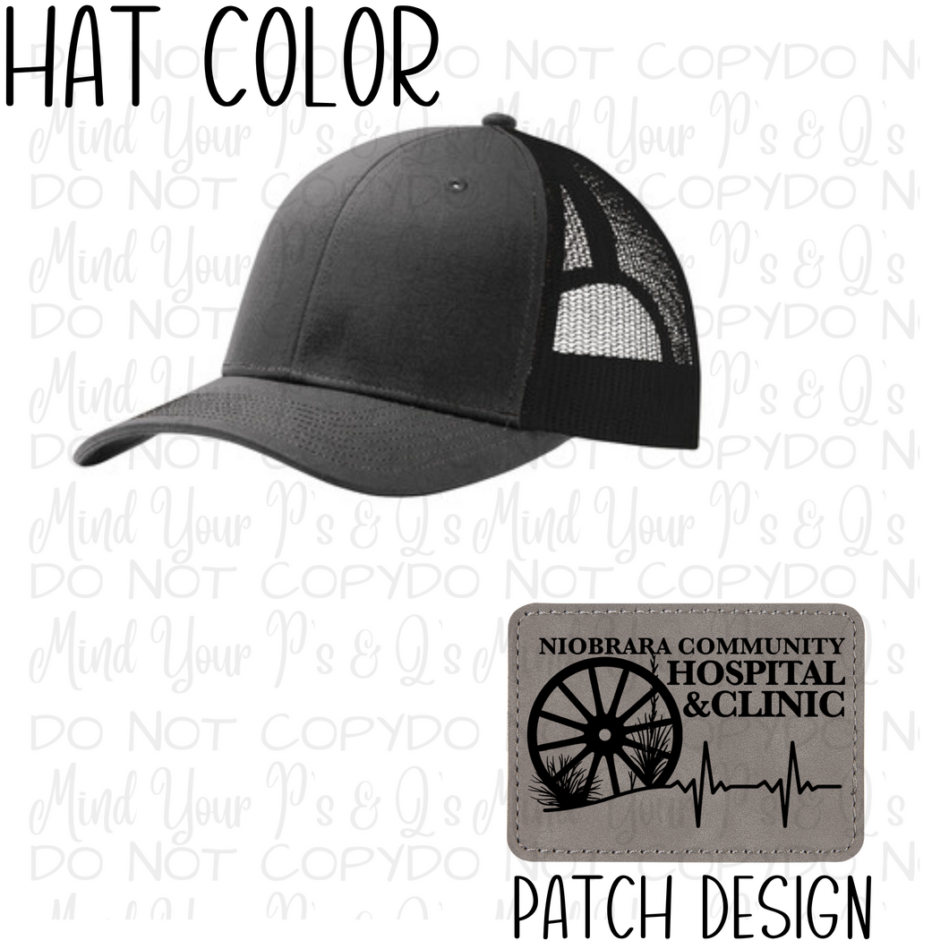 Niobrara Community Hospital Cap Charcoal